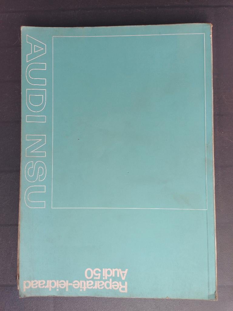Dealer werkplaatsboek Audi 50 / Volkswagen Polo 1974-81, Boeken, Auto's | Boeken, Ophalen of Verzenden, Gelezen, Audi