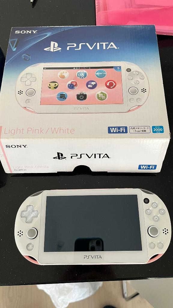 Playstation Vita Slim 2000 PSVita ZA23 Light Pink Roze White, 1 speler, Ophalen of Verzenden, Zo goed als nieuw, Vanaf 3 jaar