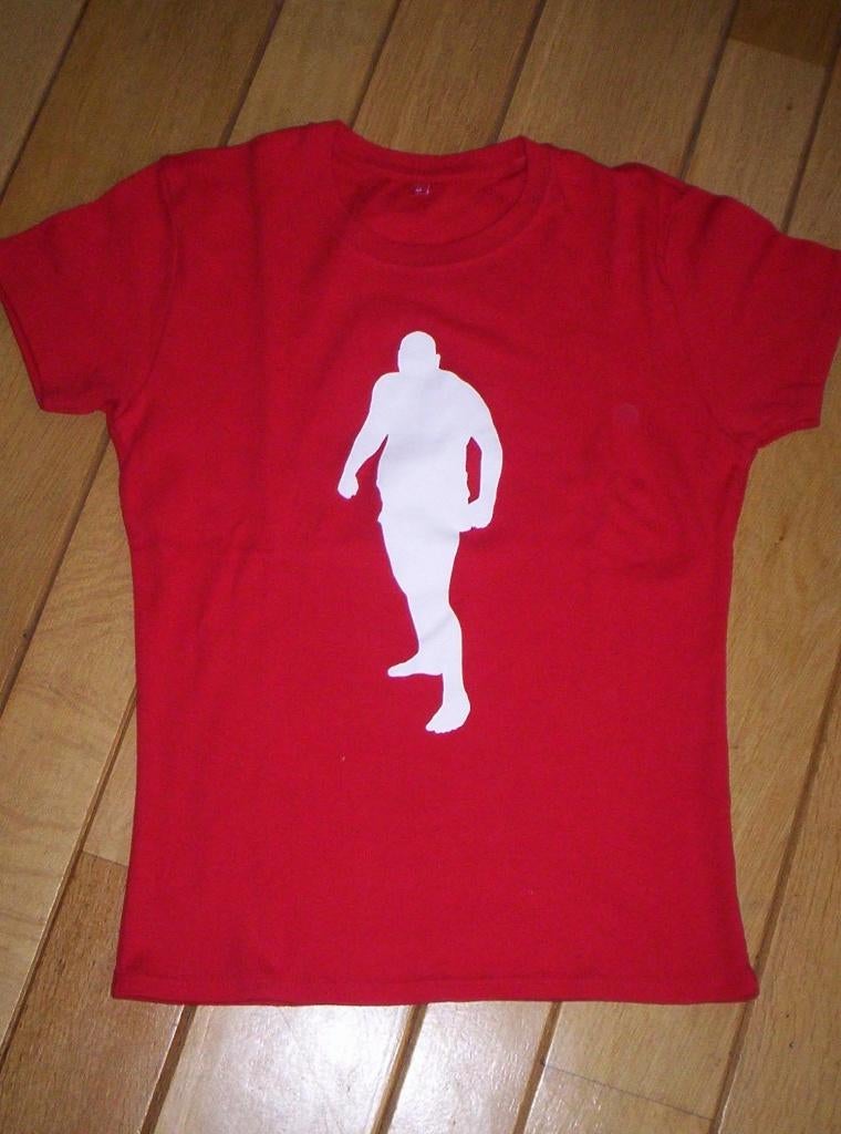 Rood CREW Rode winkel t- shirt maat M, Kleding | Dames, Ophalen of Verzenden, Zo goed als nieuw, Rood, Korte mouw