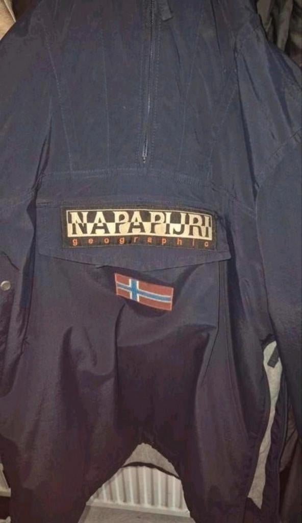 Napapijri jas, Maat 38/40 (M), Blauw, Ophalen of Verzenden, Onbekend