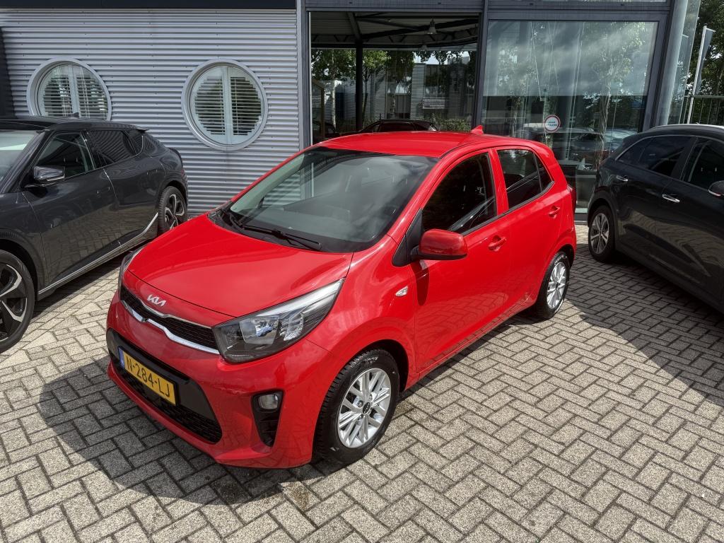Kia Picanto 1.0 DPi DynamicLine NAVIGATIE via Apple CarPlay, Keurmerk '100% Onderhouden', Gebruikt, 4 stoelen, Origineel Nederlands