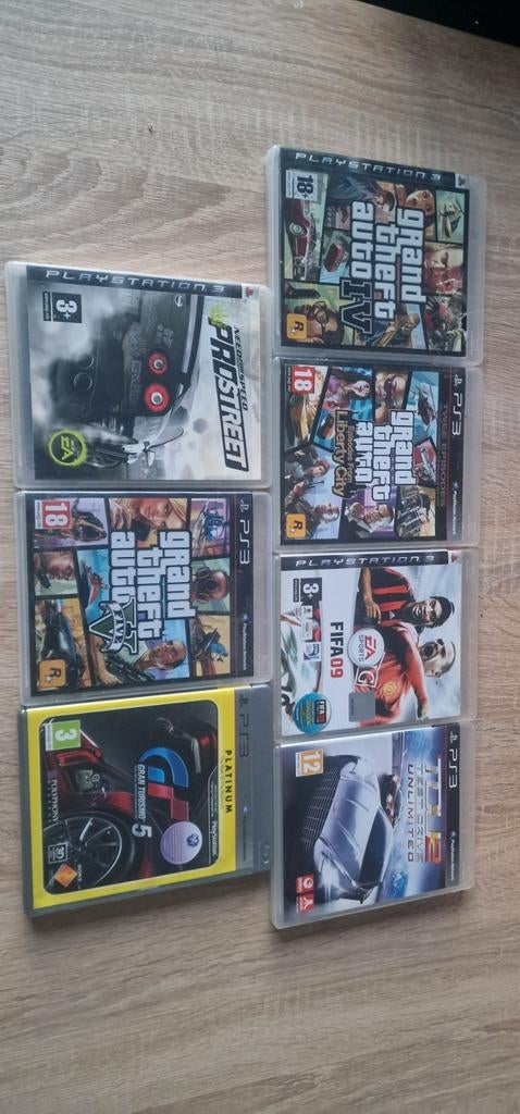 7 playstation 3 spellen te koop oa gta 4 en gta 5!, Spelcomputers en Games, Games | Sony PlayStation 3, Vanaf 18 jaar, 1 speler