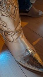 Leuke gouden laarsjes van Ziengs, zo goed als nieuw, Overige kleuren, Lage of Enkellaarzen, Ophalen of Verzenden, Zo goed als nieuw