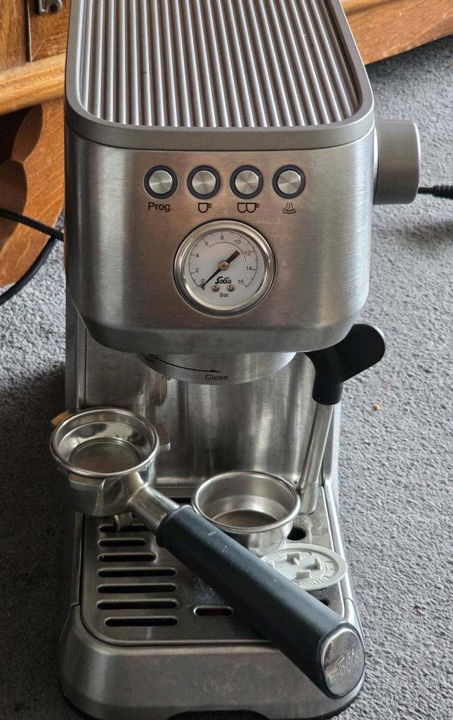 Solis barista perfetta ,defect, Witgoed en Apparatuur, Koffiezetapparaten, Espresso apparaat, Ophalen of Verzenden