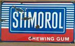 Authentiek Stimorol chewing gum Kauwgom Reclamebord 1971, Ophalen of Verzenden