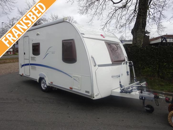 Bürstner Belcanto 430TS Met Mover en Luifel, Caravans en Kamperen, Caravans, Bedrijf, tot en met 4, 1000 - 1250 kg, Treinzit, Bürstner