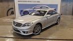 Mercedes-Benz CL63 AMG schaalmodel - Zilver, Hobby en Vrije tijd, Modelauto's | 1:18, Ophalen of Verzenden, Zo goed als nieuw