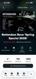 Rotterdam Rave Spring special, Tickets en Kaartjes, Drie personen of meer