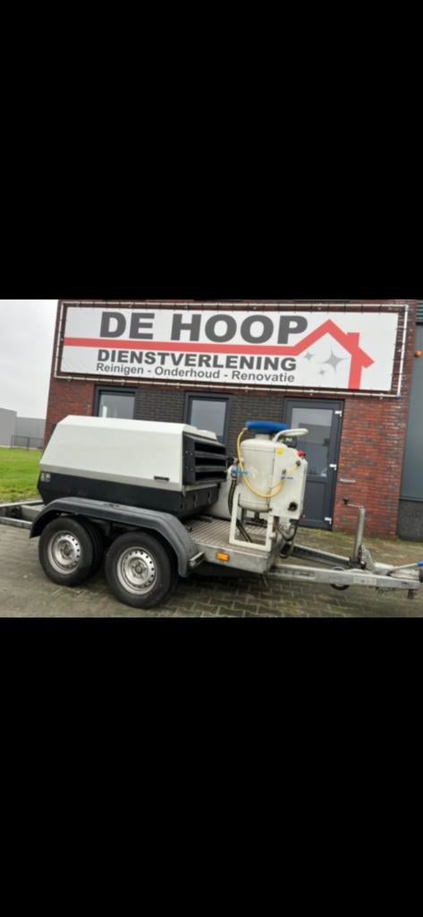 Torbo straalaanhanger met hogedruk, Ophalen, Hss, Hss, Hss