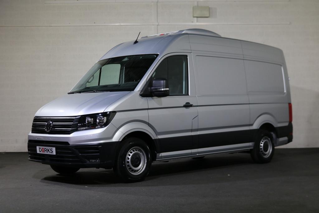 Volkswagen Crafter 2.0 TDI 140pk L3 H3 Automaat Koelwagen Vr, Auto's, Stof, Gebruikt, 4 cilinders, Volkswagen