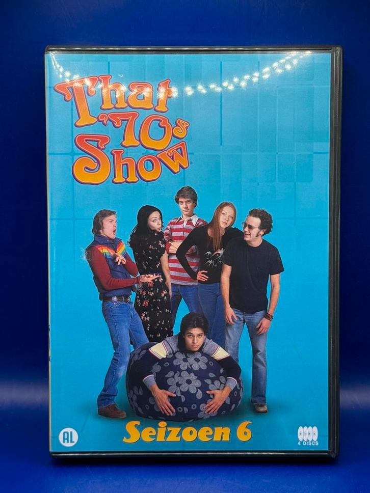 That '70s Show complete Seizoen 6 DVD NL versie ZGAN, Cd's en Dvd's, Dvd's | Tv en Series, Zo goed als nieuw, Komedie, Alle leeftijden