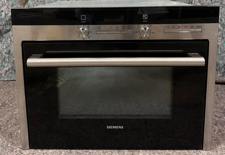 Siemens oven met magnetron HB84E562, Witgoed en Apparatuur, Ovens, Zo goed als nieuw, Oven met grill, 45 tot 60 cm, Ophalen of Verzenden