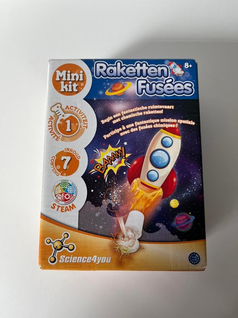 Mini Kit Raketten – Science4you, Ophalen, Zo goed als nieuw