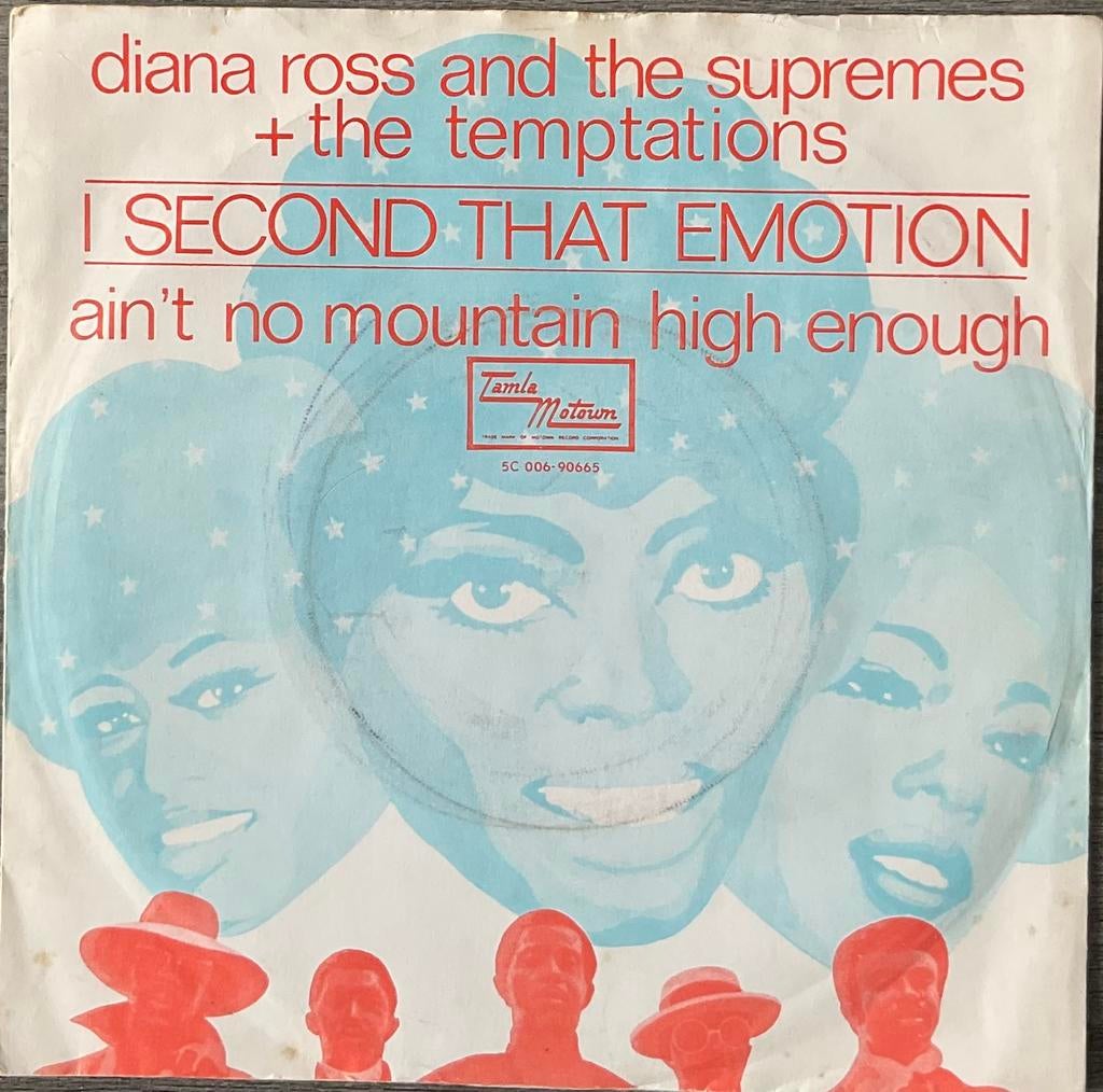 DIANA Ross&Supremes+Temptations - I second that emotion(NL), Cd's en Dvd's, Verzenden, Single