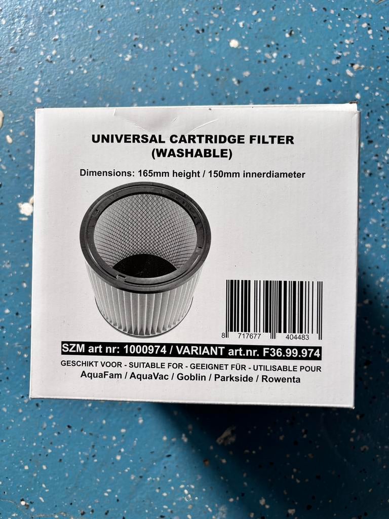 Filter voor stofzuiger, Ophalen of Verzenden, Nieuw, Overige typen