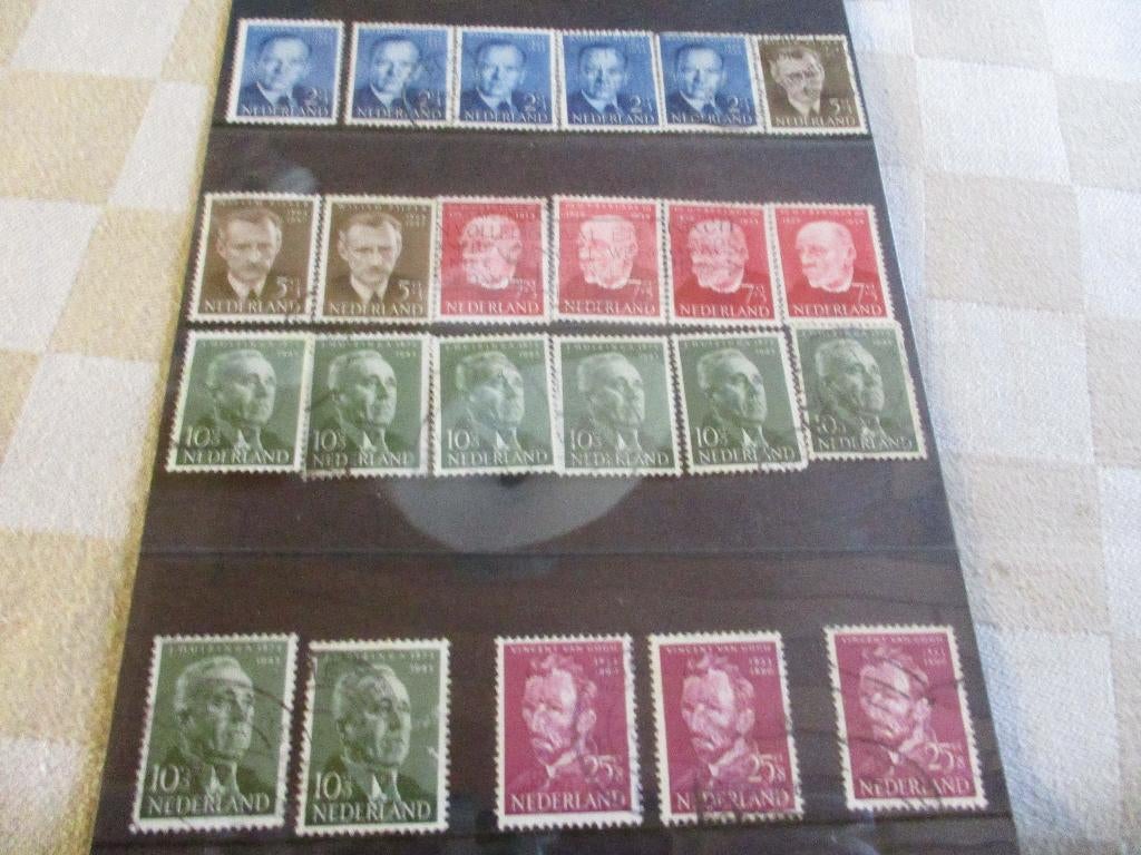 postzegels Nederland kaveltje zomer NVPH 641 tm NVPH 645, Postzegels en Munten, Postzegels | Nederland, Ophalen of Verzenden, Na 1940