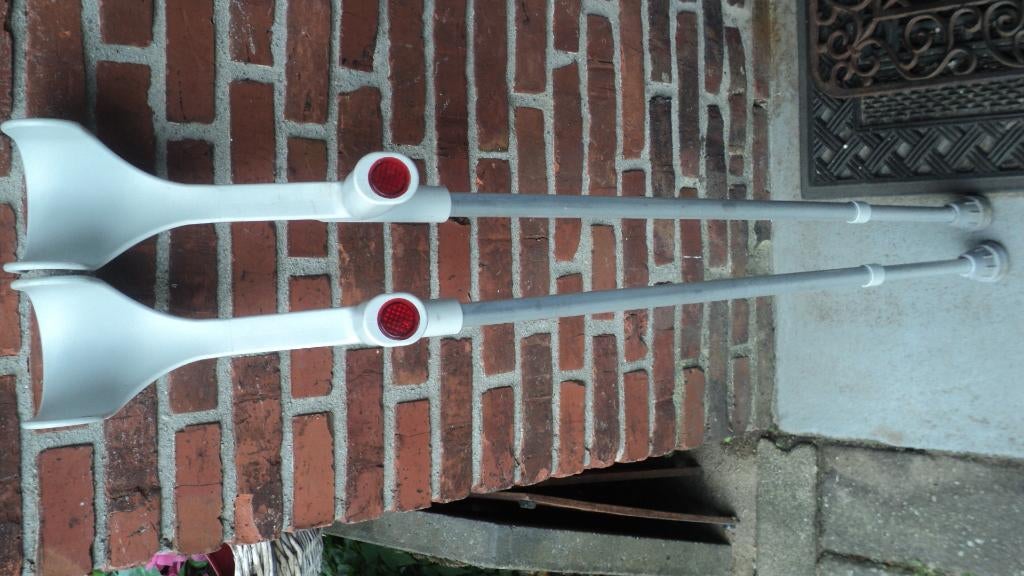 te koop een set stevige loopkrukken voor 25 euro, Diversen, Loopkrukken, Ophalen, In hoogte verstelbaar, Zo goed als nieuw