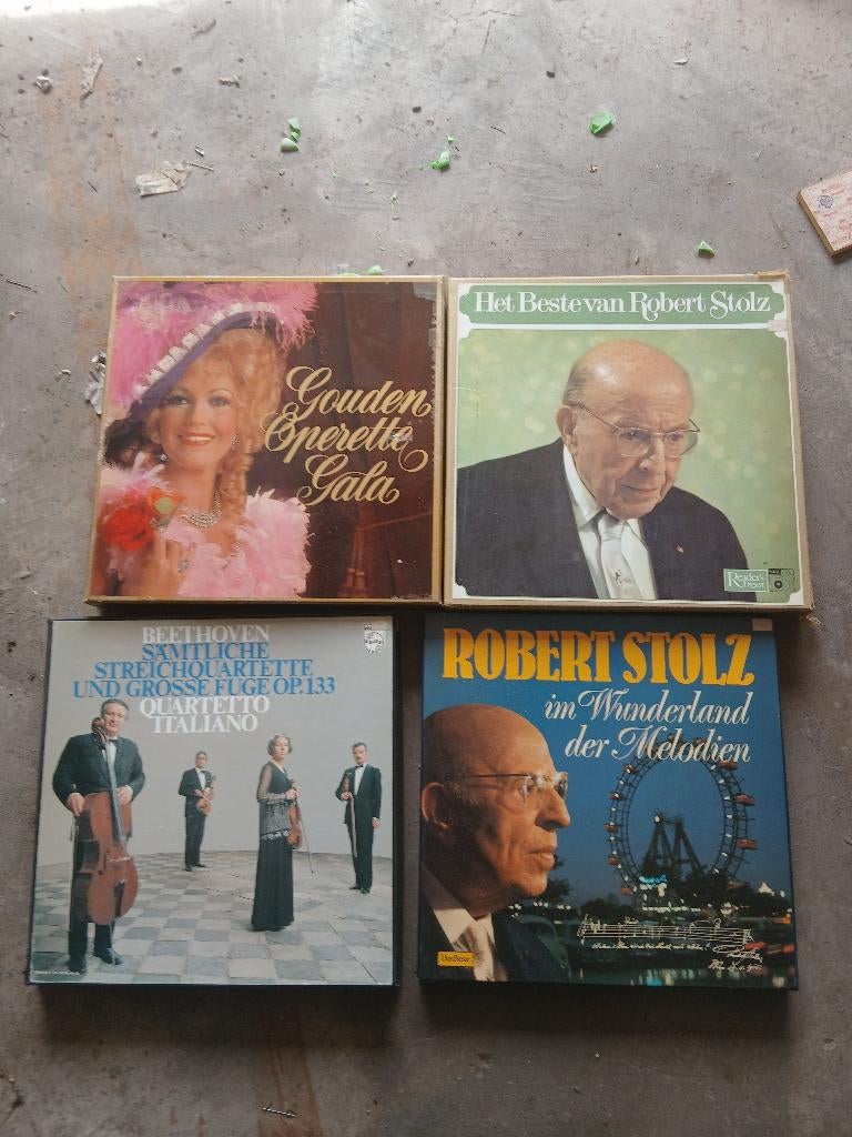 elpees boxen klassiek, Ophalen, Gebruikt, Overige formaten, Overige typen