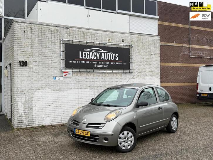 Nissan Micra 1.2 ELLE - APK 07/2026 - RIJDT & SCHAKELT GOED!, Auto's, Nissan, Bedrijf, Te koop, Micra, ABS, Airbags, Centrale vergrendeling