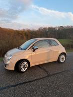 Fiat 500 0.9 Twinair 2015 cappuccino, Auto's, Fiat, 31 €/maand, Bruin, Handgeschakeld, Particulier