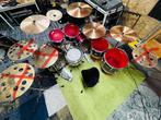 Paiste PST7 Cymbals + Wuhan China + Tas, Ophalen, Zo goed als nieuw, Overige merken