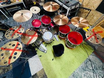 Paiste PST7 Cymbals + Wuhan China + Tas beschikbaar voor biedingen
