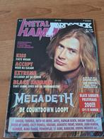 Metal Hammer Megadeth Kiss Danzig Dream Theater Anvil Accept, Verzenden, 1980 tot heden, Nederland, Tijdschrift