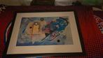 Schilderij kandinski 110 x 80 cm, open passepartout, Ophalen