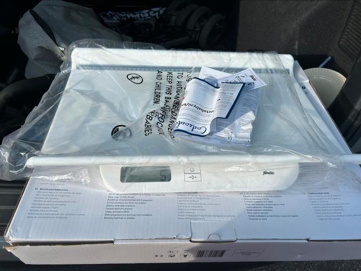 Baby weegschaal Alecto NIEUW, Witgoed en Apparatuur, Weegschalen, Nieuw, Digitaal, Personenweegschaal, 1 tot 500 gram, 10 tot 50 kg