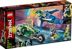 Lego Ninjago set 71709 Jay en Lloyd's supersnelle racers