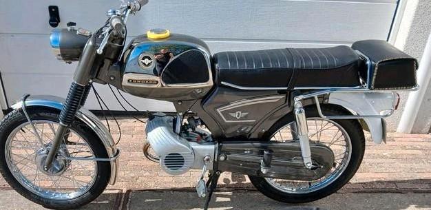 CS50 OPTIONEEL ombouwset Ks50 cross 5bak superterm, Fietsen en Brommers, Brommers | Zundapp, Zo goed als nieuw, KS50, Maximaal 45 km/u