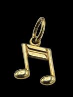 14 karaats gouden Muziek noot Hanger, Overige voorstellingen, Verzenden, ., Zo goed als nieuw
