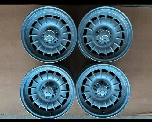 4 prachtige kroonkurk / barock velgen 15 inch Mercedes, Auto-onderdelen, Banden en Velgen, Velg(en), Zomerbanden, 15 inch, Personenwagen