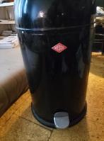 Wesco Kickmaster Zwart 40L - Zeer Goede Staat, Huis en Inrichting, Woonaccessoires | Prullenbakken, Met pedaal, 50 tot 75 cm, 40 liter of meer