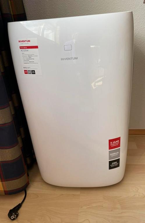 Mobiele airco 3-in-1 Inventum AC125W, Witgoed en Apparatuur, Airco's, Zo goed als nieuw, Ventileren, Afstandsbediening, Ophalen