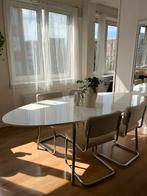 Vintage IKEA Eettafel - Zeldzaam Ovaal Model, Huis en Inrichting, Tafels | Eettafels, Ophalen, Gebruikt, 100 tot 150 cm, 200 cm of meer
