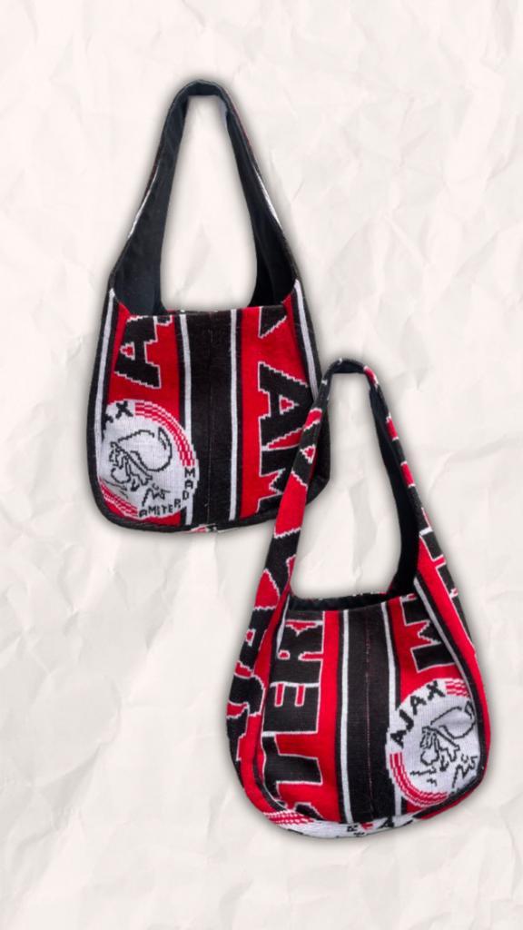 Ajax tas, Sieraden, Tassen en Uiterlijk, Tassen | Schoudertassen, Zo goed als nieuw, Verzenden