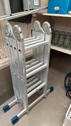 Vouwladder 4x3 treden, Doe-het-zelf en Verbouw, Ladders en Trappen, Ophalen, Gebruikt, Ladder, Opvouwbaar of Inschuifbaar