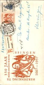 Vlissingen - Autopostkantoor - FDC - 1957, Postzegels en Munten, Brieven en Enveloppen | Nederland, Ophalen of Verzenden, Envelop