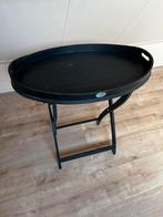 Riverdale butlertray / bijzettafel zwart, Ophalen, Riverdale, Zo goed als nieuw, 75 cm of meer