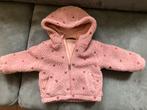 Bakkaboe roze meisjes jas met hartjes maat 80, Ophalen, Zo goed als nieuw, Meisje, Jasje