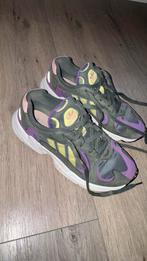 Adidas yung-1 legend Ivy sneakers groen paars lime 39.5, Ophalen of Verzenden, Groen, Sneakers of Gympen, Zo goed als nieuw