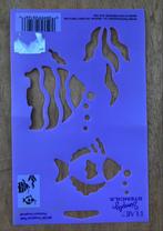 Sjablonen voor muur en hout - vis thema Kinderkamer, Ophalen of Verzenden, Nieuw, Wanddecoratie