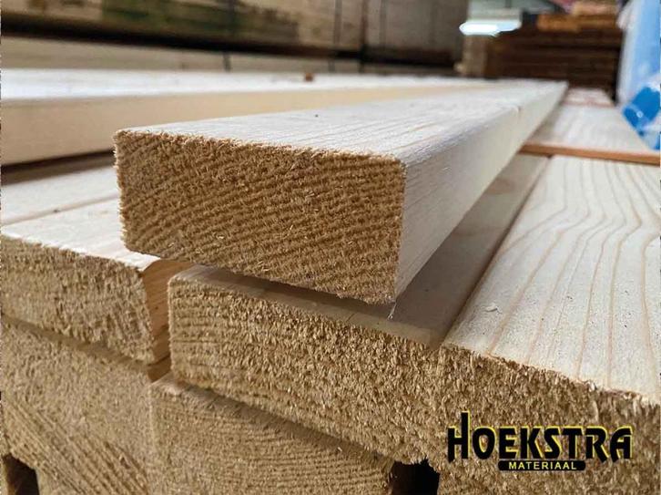 CLS | SLS | 38x89 | 38x120 | 38x140 | 38x184 | 38x235 | €€€€, Doe-het-zelf en Verbouw, Hout en Planken, Balk, Vuren, Minder dan 200 cm