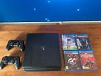 Playstation 4 pro, Spelcomputers en Games, Spelcomputers | Sony PlayStation 4, Met games, Met 2 controllers, Ophalen of Verzenden