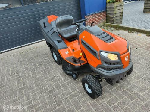 Zitmaaier  husqvarna  achtervanger/mulch 2cilinder, Tuin en Terras, Zitmaaiers, Zo goed als nieuw, Ophalen