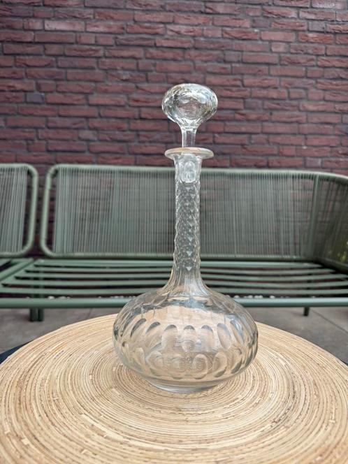 Likeur karaf, Antiek en Kunst, Antiek | Glas en Kristal, Ophalen of Verzenden