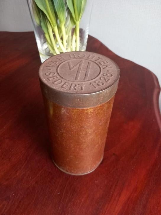 van Houten Cacao blik, Verzamelen, Blikken, Ophalen of Verzenden, Gebruikt, Overige