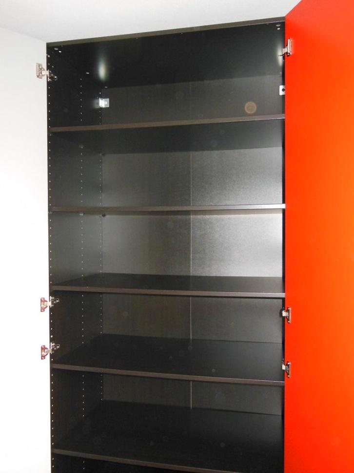 rode Tanem kastdeuren voor Ikea PAX, Huis en Inrichting, Kasten | Kledingkasten, Zo goed als nieuw, 200 cm of meer, 50 tot 100 cm