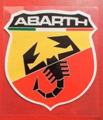 ABARTH Logo Reflecterende Vinyl Decal Sticker, Verzenden, Nieuw, Auto's